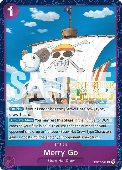 Merry Go (Judge Pack Vol. 7) [One Piece Promotion Cards] - for just $2.10! 