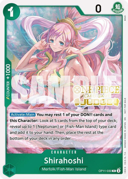 Shirahoshi (Judge Pack Vol. 7) [One Piece Promotion Cards] - for just $1.90! 