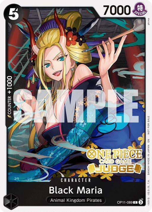 Black Maria (Judge Pack Vol. 7) [One Piece Promotion Cards] - for just $1.50! 