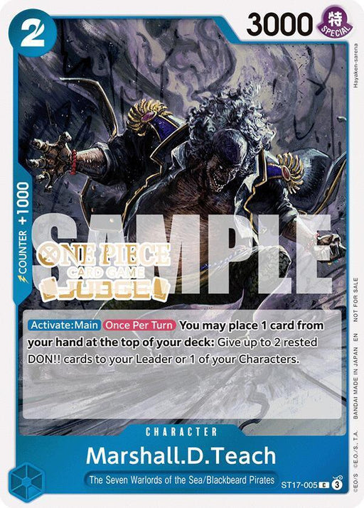 Marshall.D.Teach (Judge Pack Vol. 7) [One Piece Promotion Cards] - for just $1.40! 
