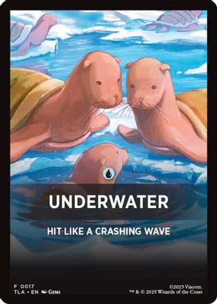 Underwater Theme Card (TLA-017) - Avatar: The Last Airbender - for just $0.07! 