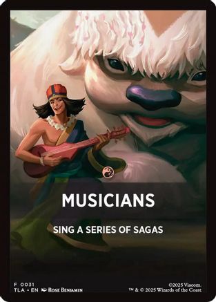 Musicians Theme Card (TLA-031) - Avatar: The Last Airbender - for just $0.08! 