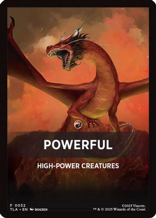 Powerful Theme Card (TLA-032) - Avatar: The Last Airbender - for just $0.07! 