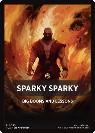 Sparky Sparky Theme Card (TLA-035) - Avatar: The Last Airbender - for just $0.07! 