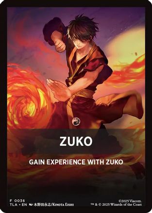 Zuko Theme Card (TLA-036) - Avatar: The Last Airbender - for just $0.11! 