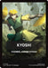 Kyoshi Theme Card (TLA-043) - Avatar: The Last Airbender - for just $0.11! 