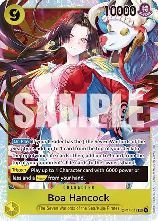 Boa Hancock - OP14-112 (OP14-112) - The Azure Sea's Seven Foil - for just $3.67! 