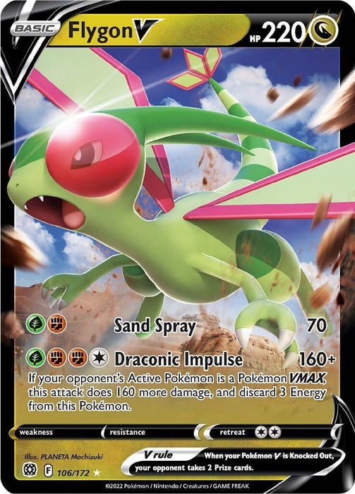 Flygon V (106/172) [Sword & Shield: Brilliant Stars] - for just $0.40! 