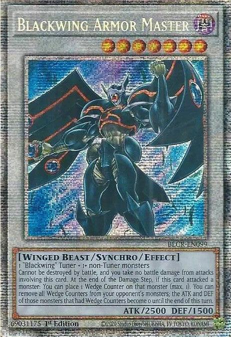 Blackwing Armor Master [BLCR-EN099] Starlight Rare - for just $9.60! 