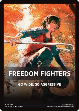 Freedom Fighters Theme Card (TLA-004) - Avatar: The Last Airbender - for just $0.07! 