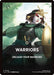 Warriors Theme Card (TLA-009) - Avatar: The Last Airbender - for just $0.17! 