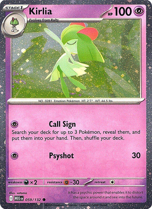 Kirlia (059/132) (Cosmos Holo) [Miscellaneous Cards] - for just $0.15! 