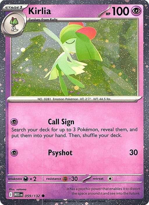 Kirlia (059/132) (Cosmos Holo) [Miscellaneous Cards] - for just $0.20! 