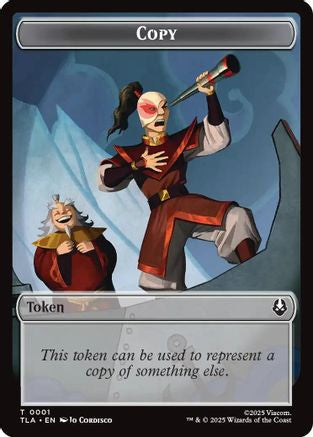 Copy (0001) // Clue (0016) Double-Sided Token (TLA-1 // 16) - Avatar: The Last Airbender Foil - for just $0! 
