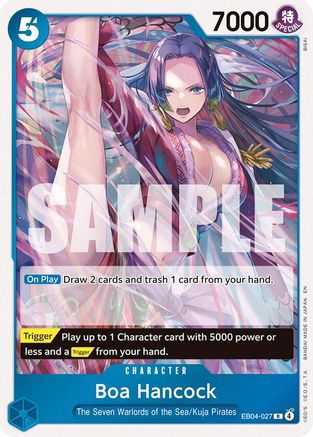 Boa Hancock - EB04-027 (EB04-027) - The Azure Sea's Seven Foil - for just $0.13! 
