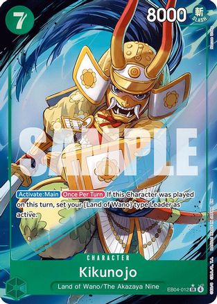 Kikunojo - EB04-012 (Alternate Art) (EB04-012) - The Azure Sea's Seven Foil - for just $2.30! 