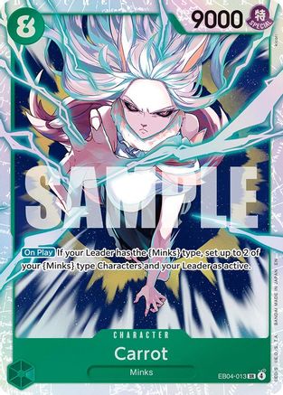 Carrot (EB04-013) - The Azure Sea's Seven Foil - for just $0.25! 