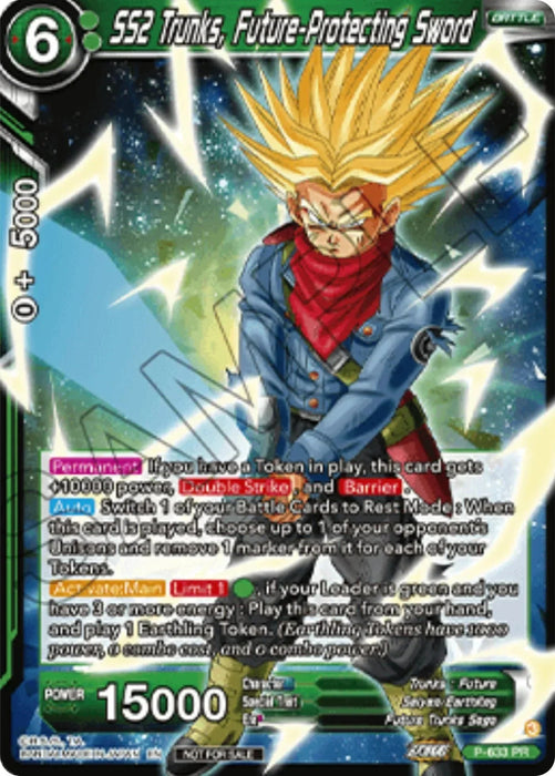 SS2 Trunks, Future-Protecting Sword (Championship 2025 Finals Pack) (P-633) [Tournament Promotion Cards] - for just $1.30! 