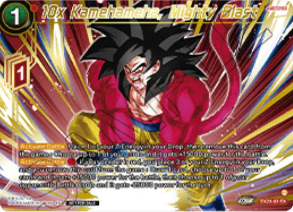 10x Kamehameha, Mighty Blast (Championship 2025 Finals Premium Pack) (EX28-03) [Tournament Promotion Cards] - for just $10.20! 