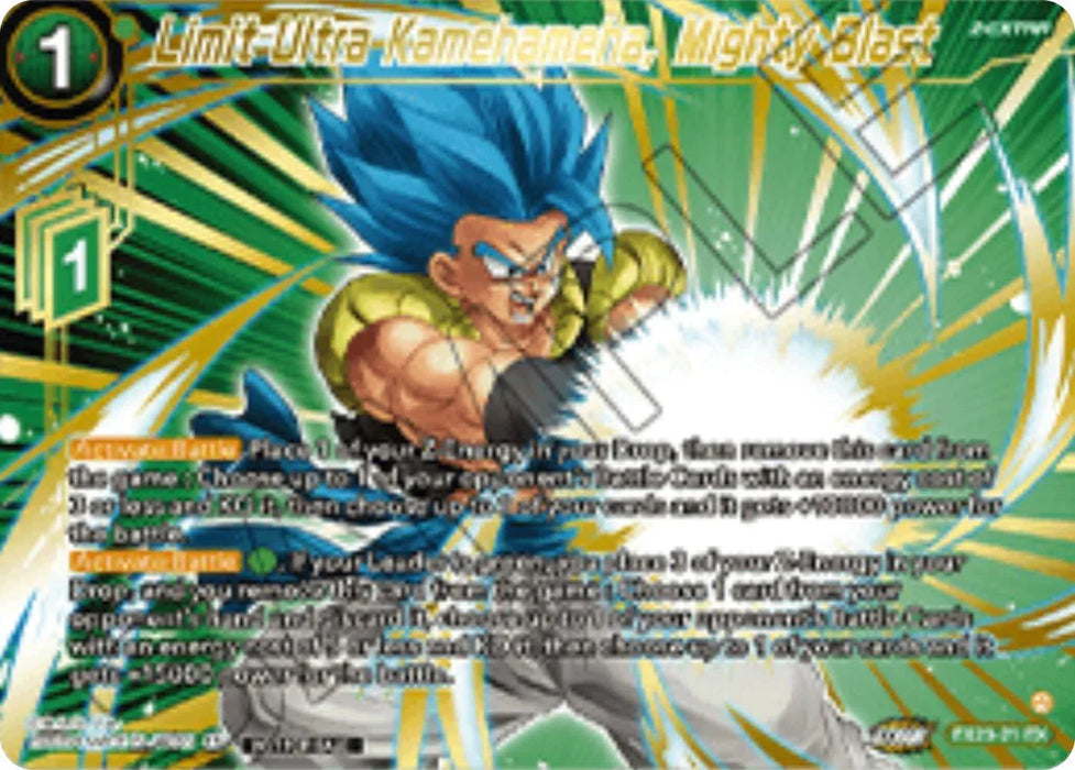 Limit Ultra Kamehameha, Mighty Blast (Championship 2025 Finals Premium Pack) (EX23-21) [Tournament Promotion Cards] - for just $7.75! 