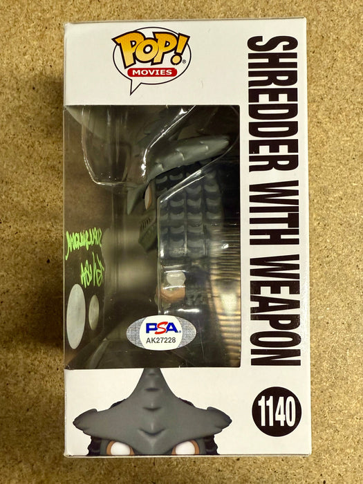 Kevin Nash Signed Shredder Glow Funko Pop! #1140 Ninja Turtles Exclusive With PSA COA - for just $120! 