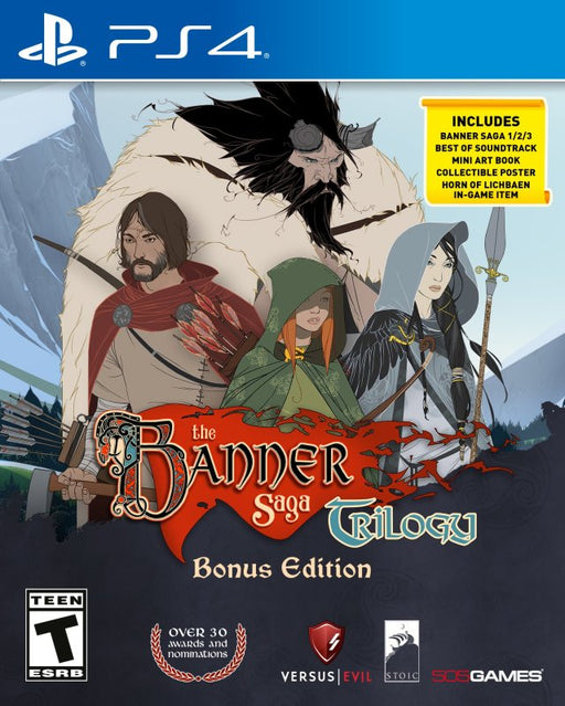 The Banner Saga Trilogy: Bonus Edition (PlayStation 4) - for just $0! 