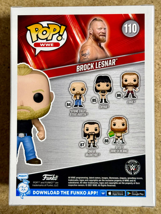 Funko Pop! WWE Brock Lesnar #110 Amazon 2022 Exclusive Suplex City F5 - for just $14.99! 