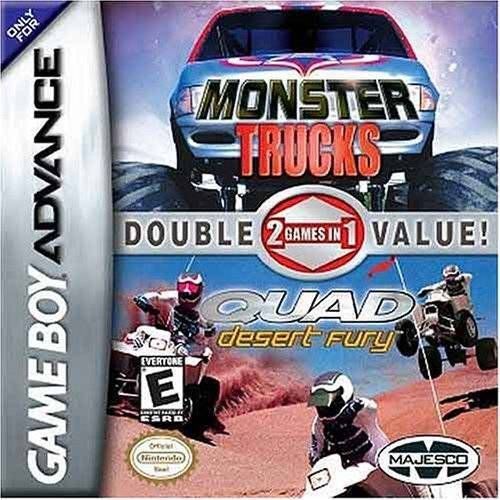 Monster Trucks Quad Fury Double Pack (Gameboy Advance) - Just $0! Shop now at Retro Gaming of Denver