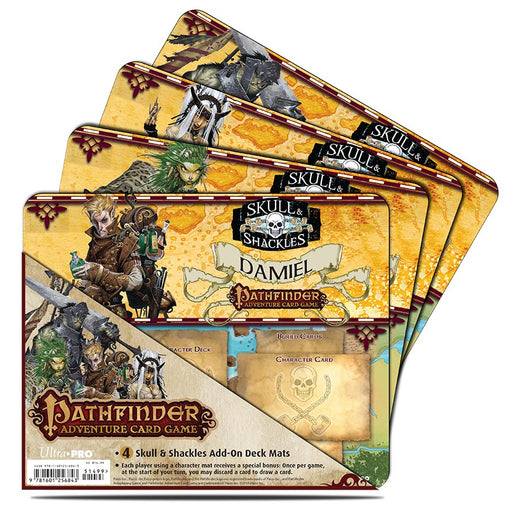 Ultra PRO: Playmat - Pathfinder (4 Skull & Shackles Expansion add-on Deck Mats) - Just $0! Shop now at Retro Gaming of Denver