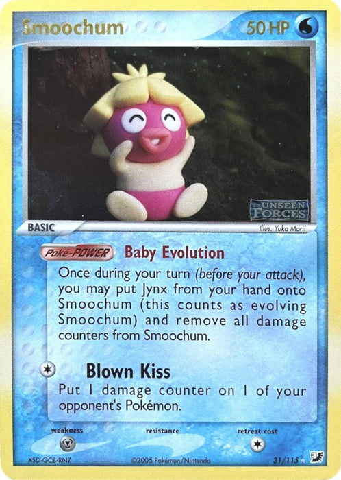 Smoochum (31/115) (Stamped) [EX: Unseen Forces] - for just $11.05! 