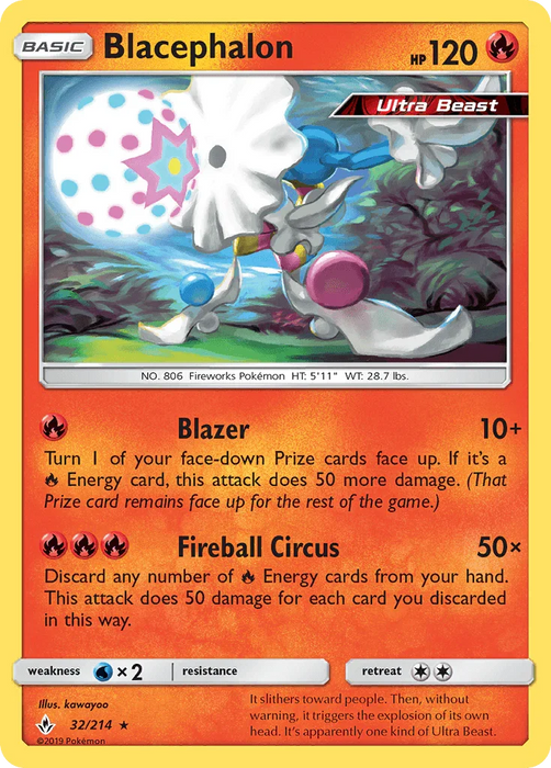 Blacephalon (32/214) [Sun & Moon: Unbroken Bonds] - for just $1.80! 
