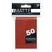 Ultra PRO: Standard 50ct Sleeves - PRO-Matte (Red) - Just $0! Shop now at Retro Gaming of Denver