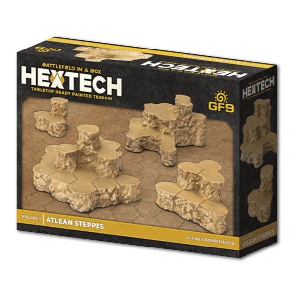 Battlefield in a Box: HexTech - Atlean Steppes - for just $40! 