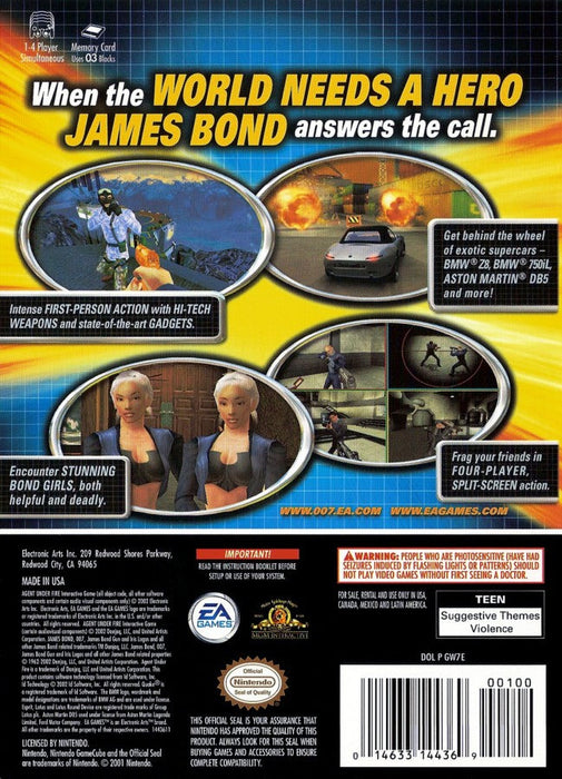 007: Agent Under Fire [Player's Choice] – GameCube (GC) - for just $13.99! 