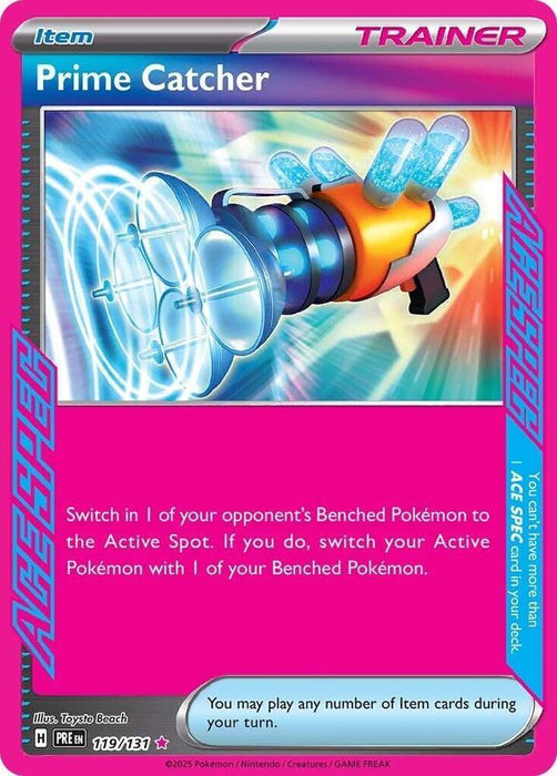 Prime Catcher (119/131) [Scarlet & Violet: Prismatic Evolutions] - for just $0.30! 