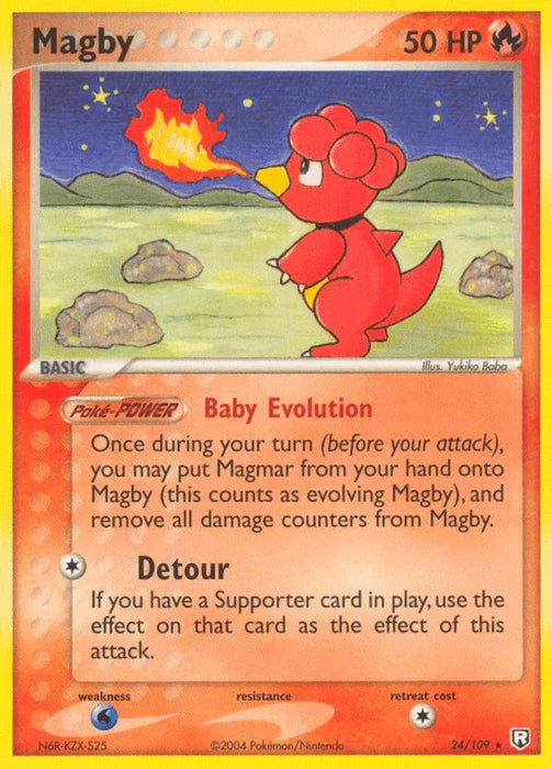 Magby (24/109) [EX: Team Rocket Returns] - for just $1.20! 