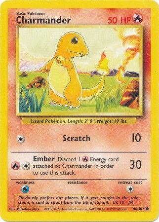 Charmander (46/102) [Base Set Unlimited] - for just $1.80! 