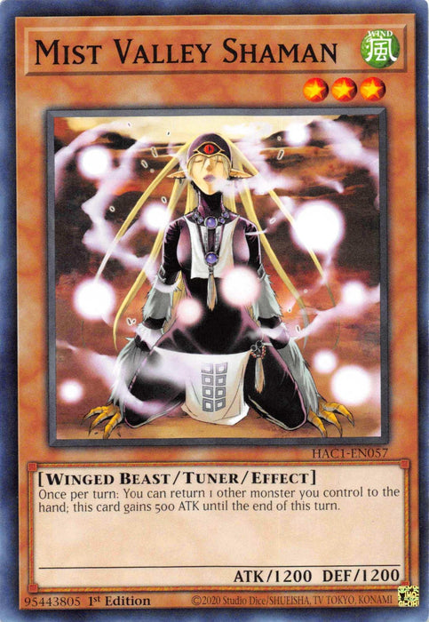 Mist Valley Shaman [HAC1-EN057] Common - for just $0.10! 