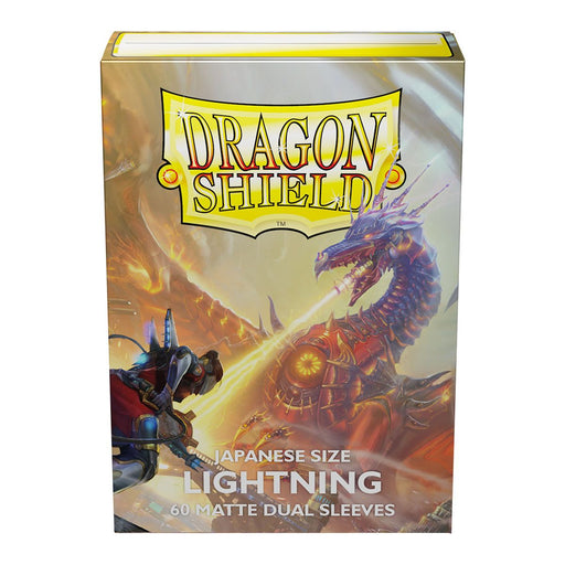 Dragon Shield: Japanese Size 60ct Sleeves - Lightning (Dual Matte) - Just $0! Shop now at Retro Gaming of Denver