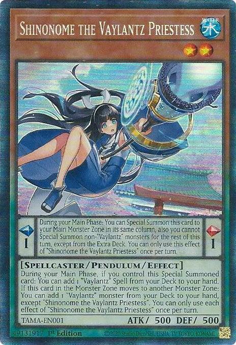 Shinonome the Vaylantz Priestess [TAMA-EN001] Collector's Rare - for just $3.70! 