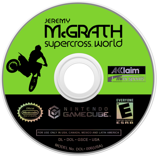 Jeremy McGrath: Supercross World – GameCube (GC) - for just $6.99! 