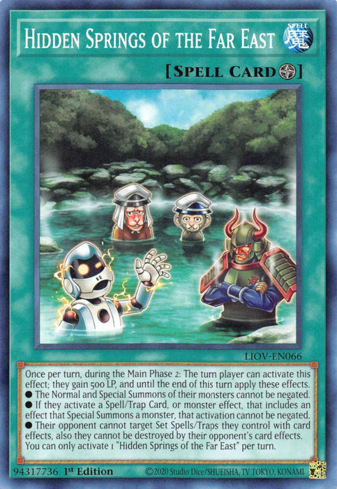 Hidden Springs of the Far East [LIOV-EN066] Common - for just $0.10! 
