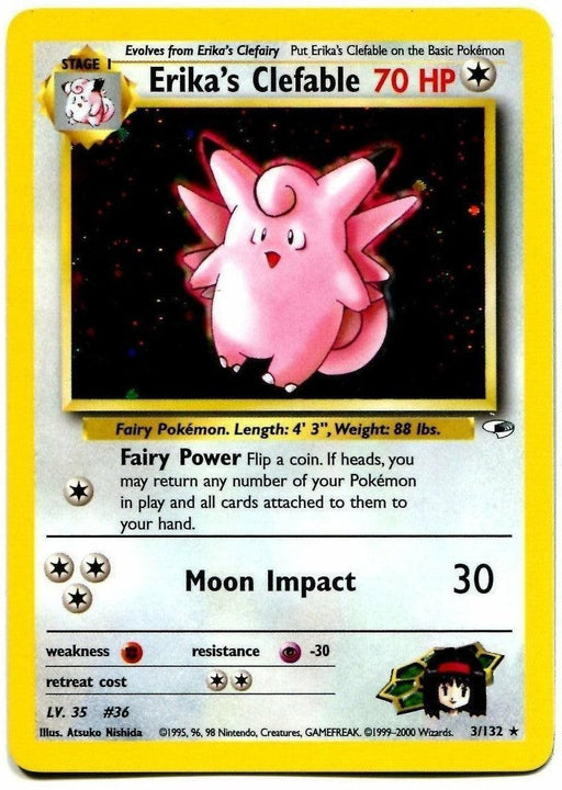 Erika's Clefable (3/132) [Gym Heroes Unlimited] - for just $19! 
