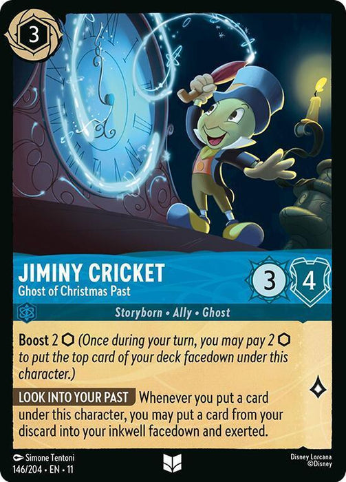 Jiminy Cricket - Ghost of Christmas Past (146/204) [Winterspell] - for just $0.10! 