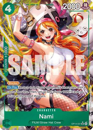 Nami (Alternate Art) (OP14-031) - The Azure Sea's Seven Foil - for just $35.30! 
