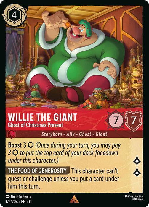 Willie the Giant - Ghost of Christmas Present (126/204) [Winterspell] - for just $0.10! 