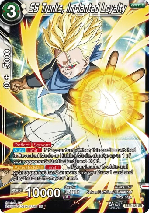 SS Trunks, Implanted Loyalty (BT29-121) [Fearsome Rivals] - for just $0.40! 