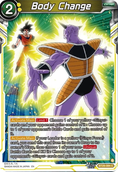 Body Change (BT29-084) [Fearsome Rivals] - for just $0.10! 