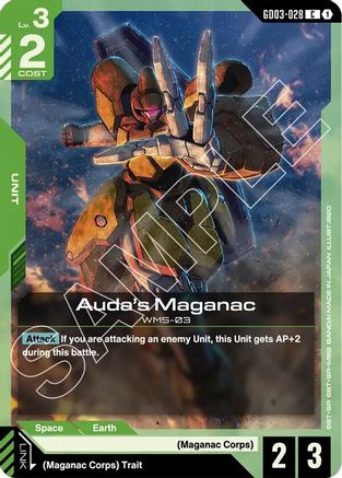 Auda's Maganac (GD03-028) - Steel Requiem - for just $0.03! 
