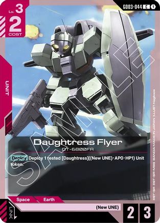 Daughtress Flyer (GD03-044) - Steel Requiem - for just $0.03! 